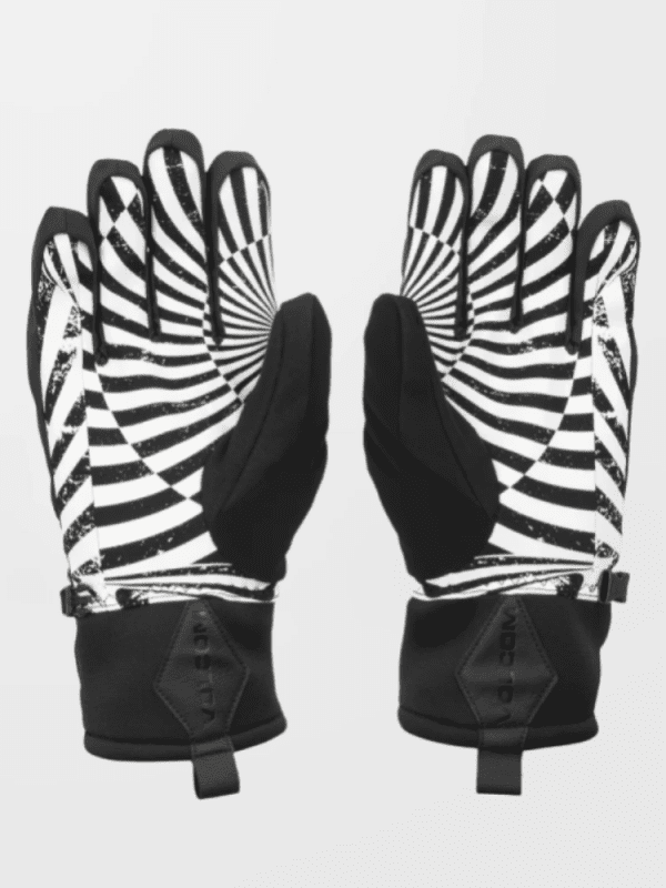 Load image into Gallery viewer, Volcom Men&#39;s V.Co Nyle Snow Gloves Black Print J6852607-BPR
