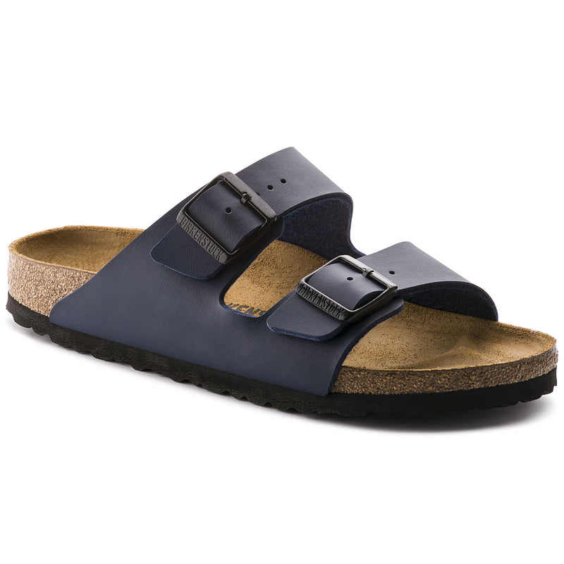 Load image into Gallery viewer, Birkenstock Men&#39;s Arizona Birko-Flor Sandals Blue 0051753
