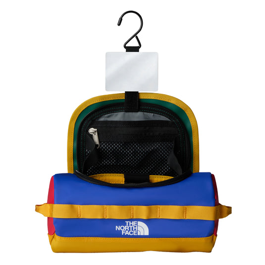 The North Face Unisex Base Camp Small 3.5L Travel Washbag Blue/Red NF0A52TGADH