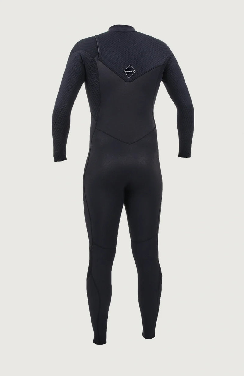 Load image into Gallery viewer, O'Neill Men's Hyperfreak Plus 3/2mm Chest Zip Full Wetsuit Black/Black 5343A00
