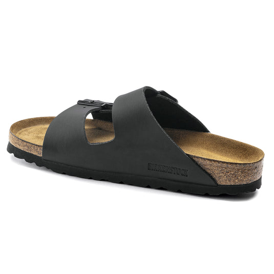 Birkenstock Men's Arizona BS Soft Footbed Narrow Fit Sandals Black 0551253