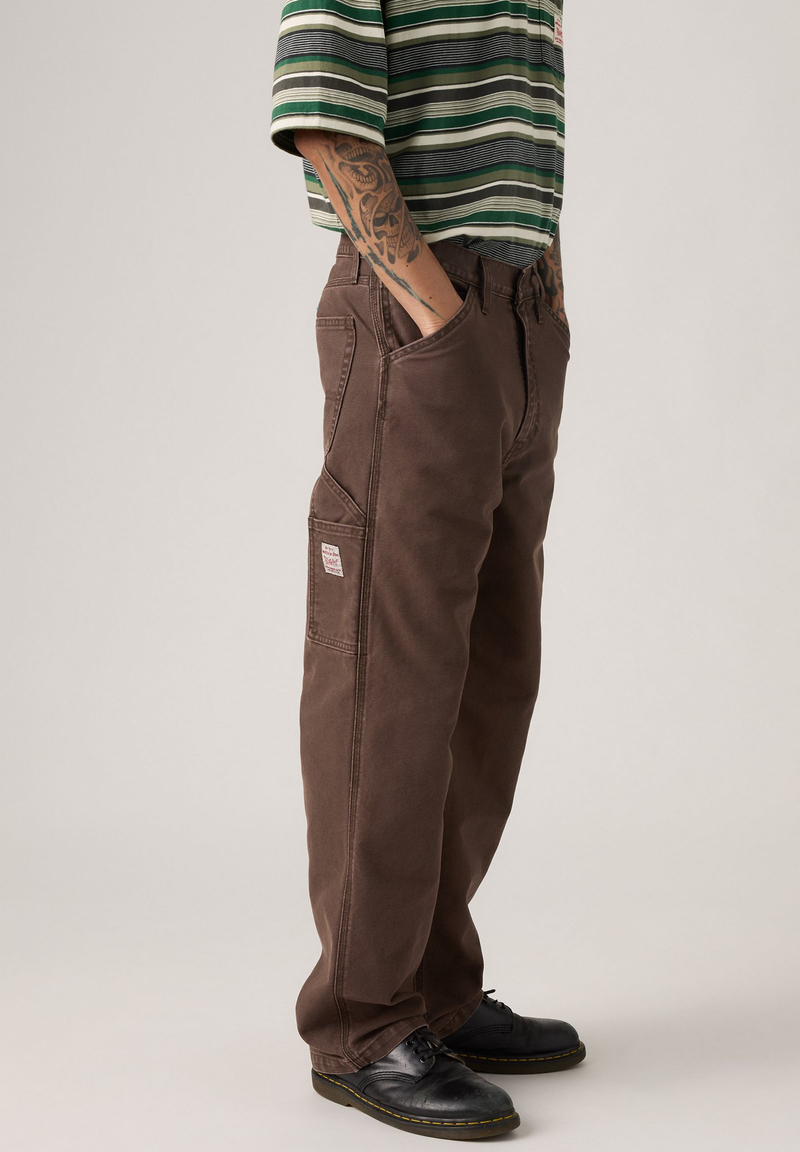 Load image into Gallery viewer, Levi&#39;s Mens&#39; 568™ Loose Straight Carpenter Pants Brown 558490068
