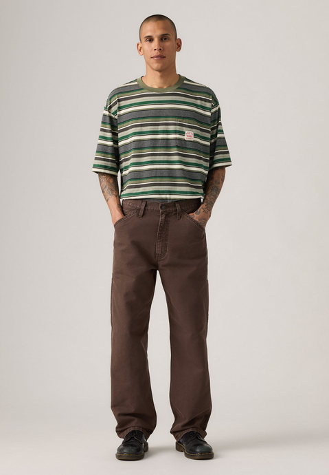 Levi's Mens' 568™ Loose Straight Carpenter Pants Brown 558490068