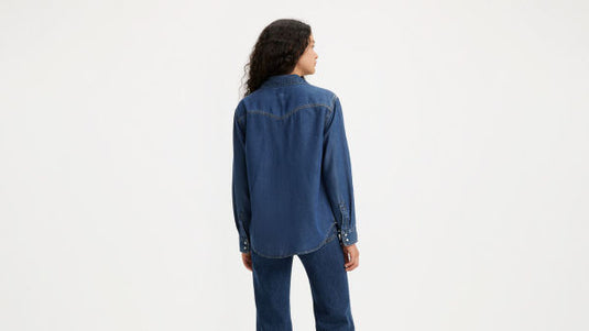 Levi's Women's Teodora Western Shirt Blue A72440007