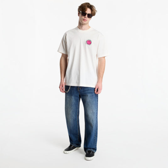 Vans Men's Checkered Board Behaviour T-Shirt Egret VN000U5SC9F