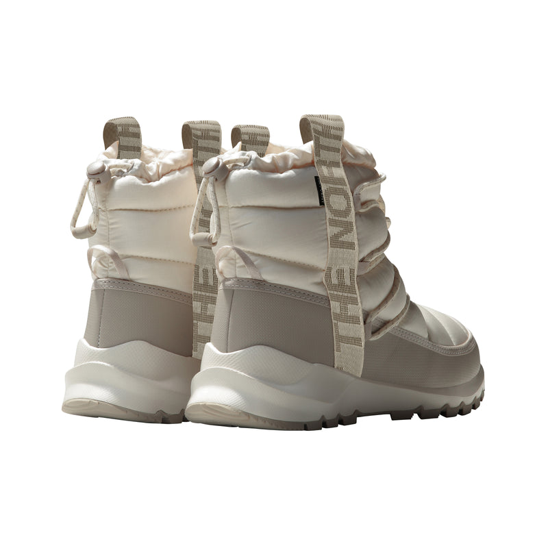 Load image into Gallery viewer, The North Face Women&#39;s ThermoBall Lace Up Waterproof Shoes Gardenia White/Silvergrey NF0A5LWD32F
