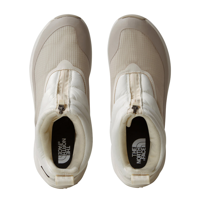 Load image into Gallery viewer, The North Face Women&#39;s ThermoBall Progressive Zip II Waterproof Shoes Gardenia White/Silvergrey NF0A5LWF32F
