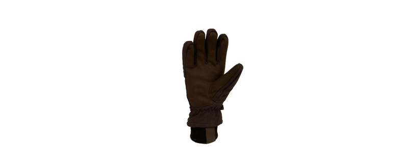 Load image into Gallery viewer, Carhartt Women's Insulated Duck/Synthetic Leather Knit Cuff Gloves Black GL0781W-BLK
