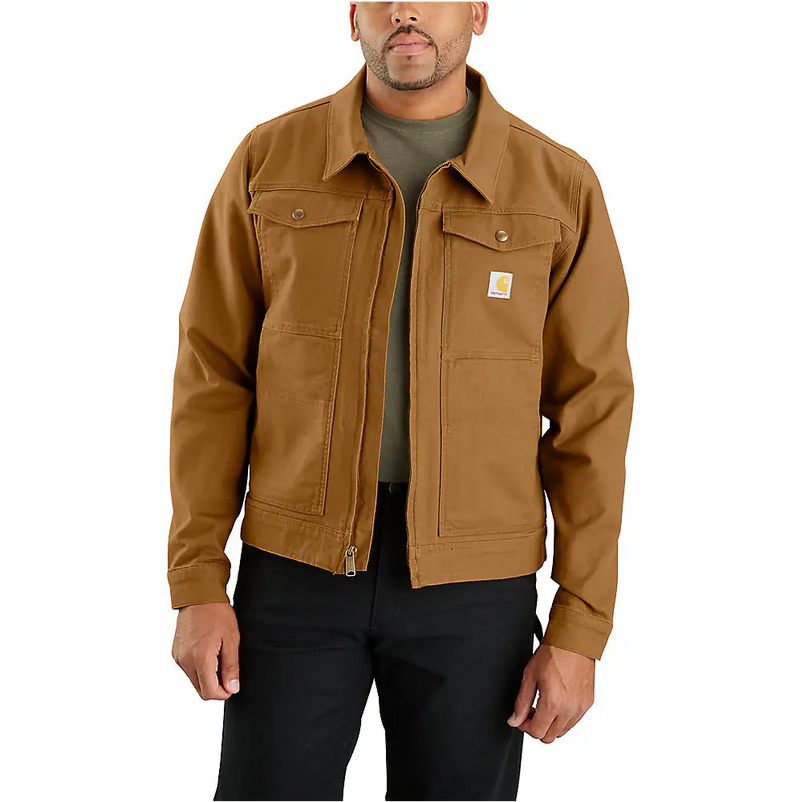 Load image into Gallery viewer, Carhartt Men's Rugged Flex Duck Berwick Jacket Brown 105748-BRN
