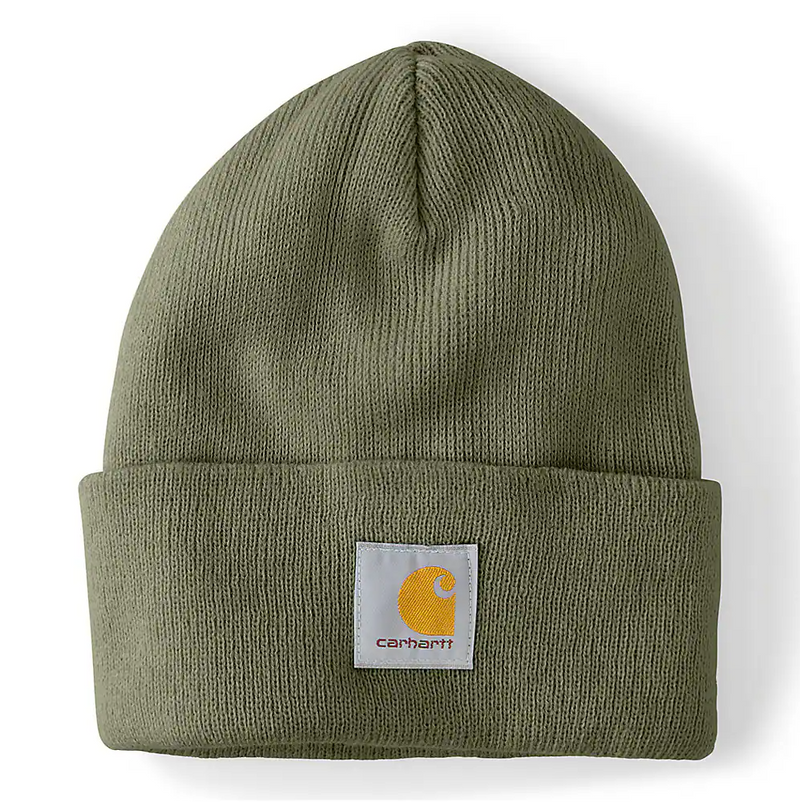Load image into Gallery viewer, Carhartt Unisex Iconic A18 Watch Cap Beanie Dusty Olive A18-DOV

