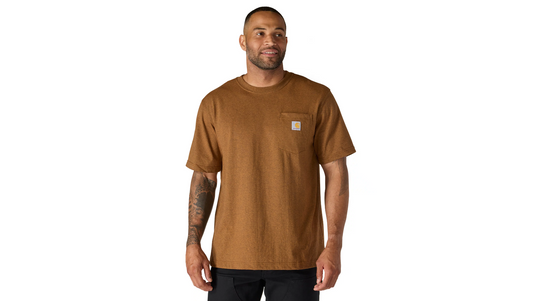 Carhartt Men's Dearborn Relaxed Pocket T-Shirt Brown 103296-BRN