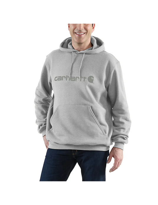 Carhartt Men's Marquette Logo Sweatshirt Heather Gray/Gray 100074-EC5