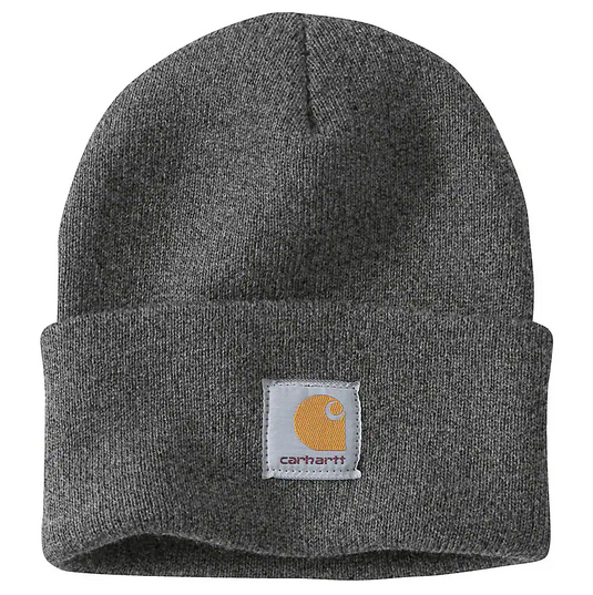 Carhartt Unisex Iconic A18 Watch Cap Beanie Coal Heather A18-CLH