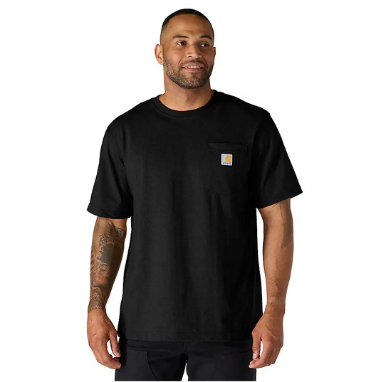 Carhartt Men's Dearborn Relaxed Pocket T-shirt Black 103296-BLK