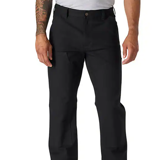 Carhartt Men's Relaxed Straight Rugged Flex Duck Double-Front Dungaree Black 103334-BLK