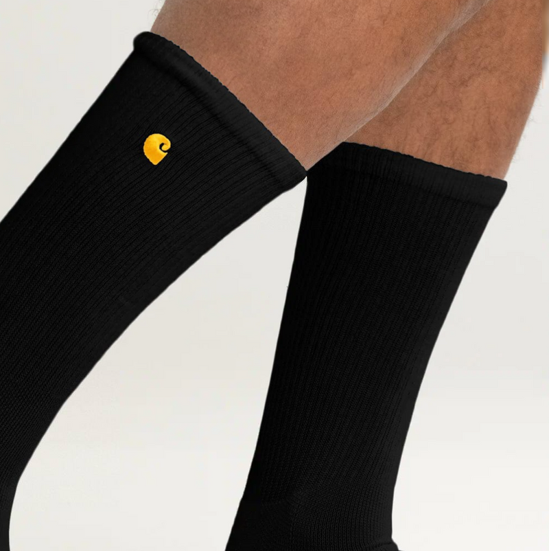 Load image into Gallery viewer, Carhartt Men's Force™ Midweight Crew Socks (2 Pack) Black SC2252M-BLK
