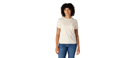 Carhartt Women's Irvine Relaxed T-Shirt Eggshell 107391-W39