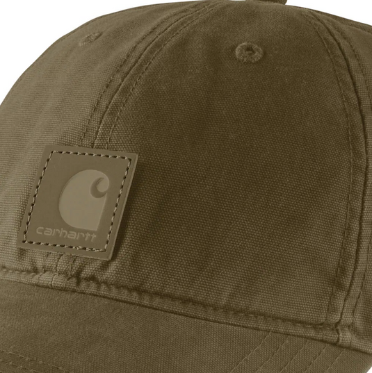 Carhartt Unisex Odessa Leatherette Cap Burnished Logs 100289-GN6