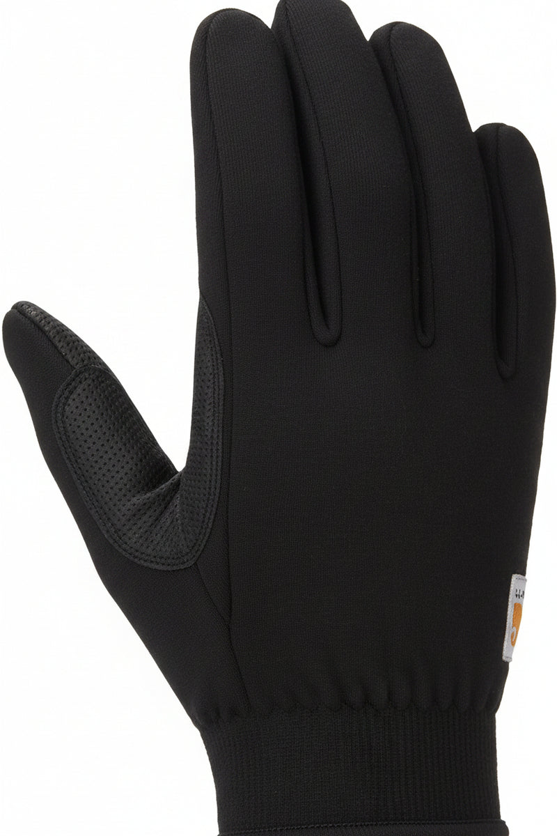 Load image into Gallery viewer, Carhartt Women's Wind Fighter Thermal-Lined Fleece Touch-Sensitive Knit Cuff Gloves Black WA622-BLK
