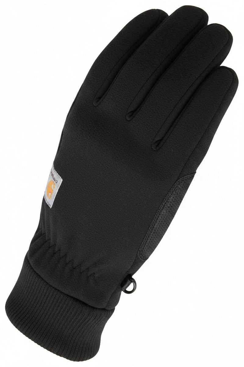 Load image into Gallery viewer, Carhartt Women's Wind Fighter Thermal-Lined Fleece Touch-Sensitive Knit Cuff Gloves Black WA622-BLK

