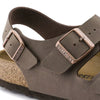 Birkenstock Unisex Milano BS Narrow Fit Sandals Mocca 0634503