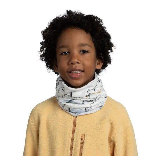 Buff Kids' Original EcoStretch Neckwear Bargy White 136639.000.10.00