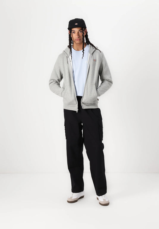 Dickies Men's Oakport Zip Hoodie Grey DK0A4XD3HG0