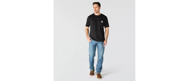 Load image into Gallery viewer, Carhartt Men's Irvine Relaxed 3D Logo T-Shirt Black 107319-N04
