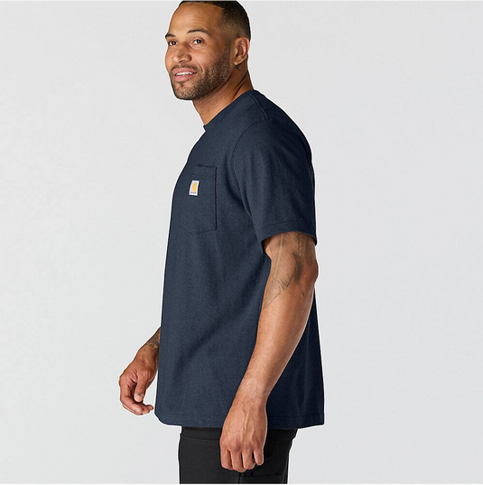 Carhartt Men's Dearborn Relaxed Pocket T-shirt Navy 103296-NVY