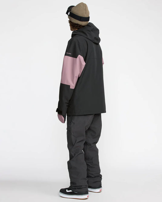Volcom Men's Primry Insulated Snow Jacket Mauve G0452605-MVE