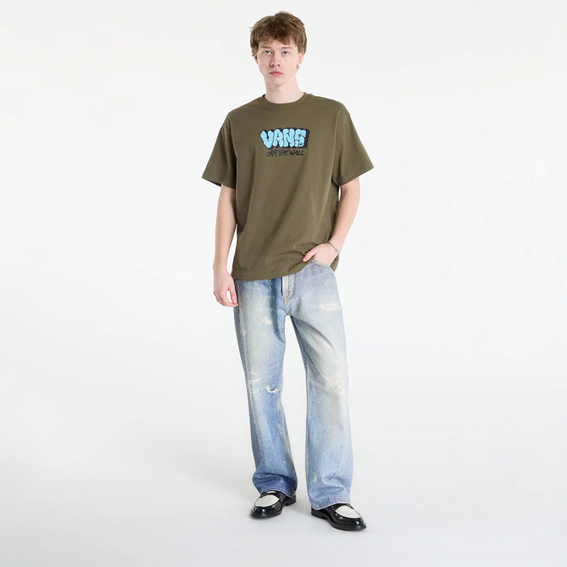 Load image into Gallery viewer, Vans Men's Graff Loose T-Shirt Mossy Olive VN000VYBFR1
