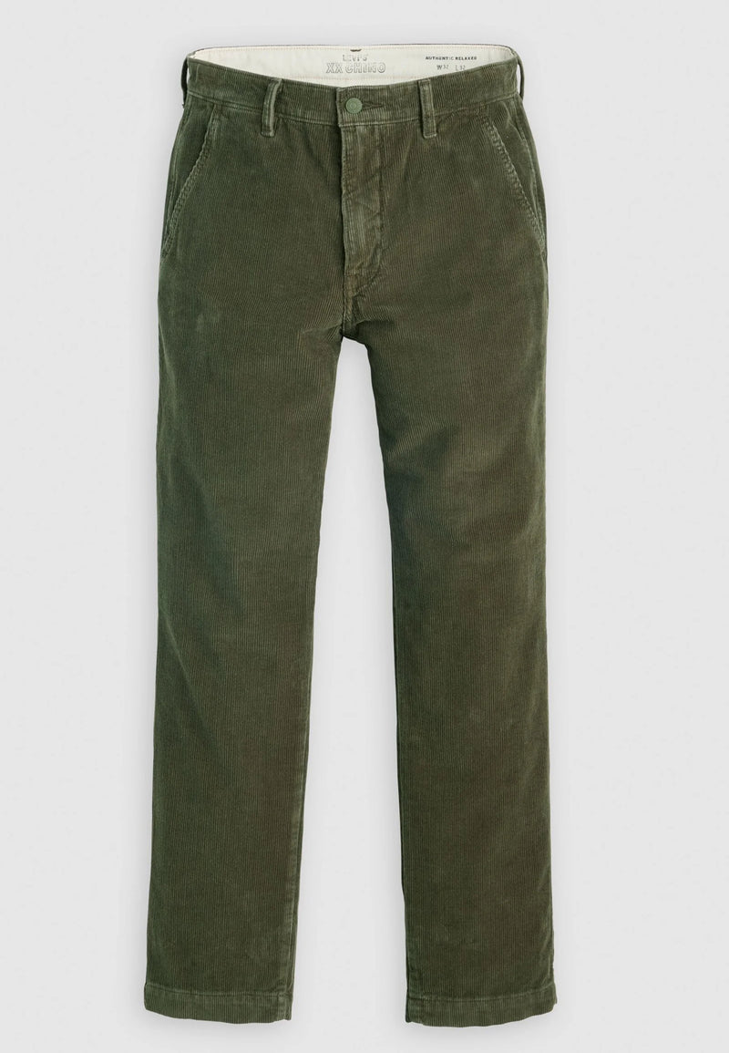 Load image into Gallery viewer, Levis's Men's XX Chino Authentic Relaxed Corduroy Pants Green A57530123
