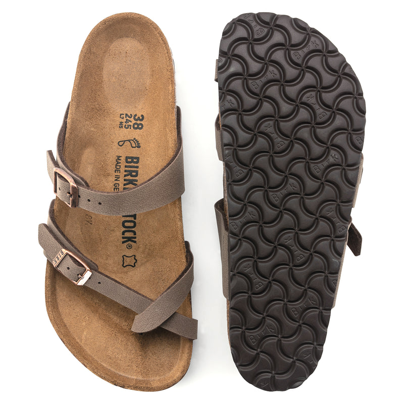 Load image into Gallery viewer, Birkenstock Women's Mayari Regular Fit Sandals Mocca 0071061
