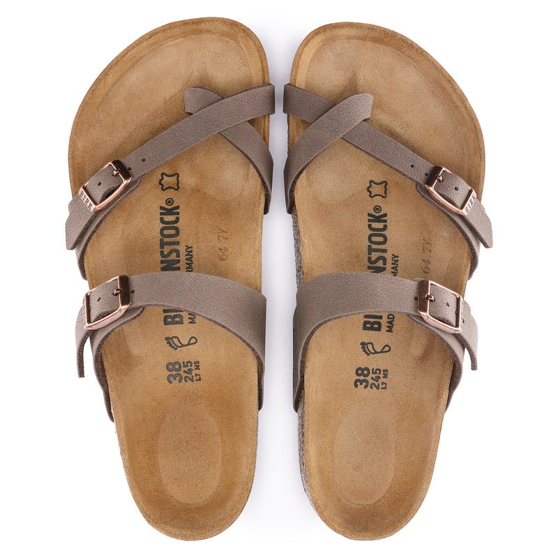 Load image into Gallery viewer, Birkenstock Women's Mayari Regular Fit Sandals Mocca 0071061
