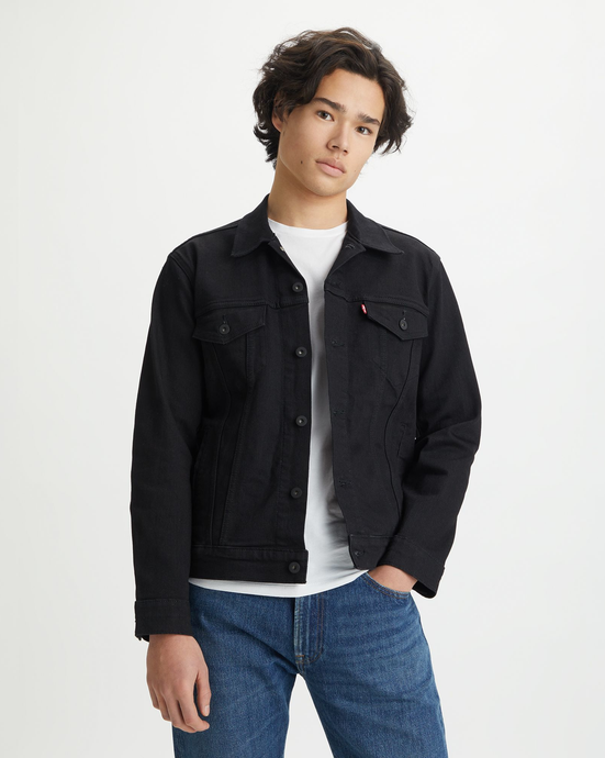 Levi's Mens' The Trucker Jacket Black 723340403