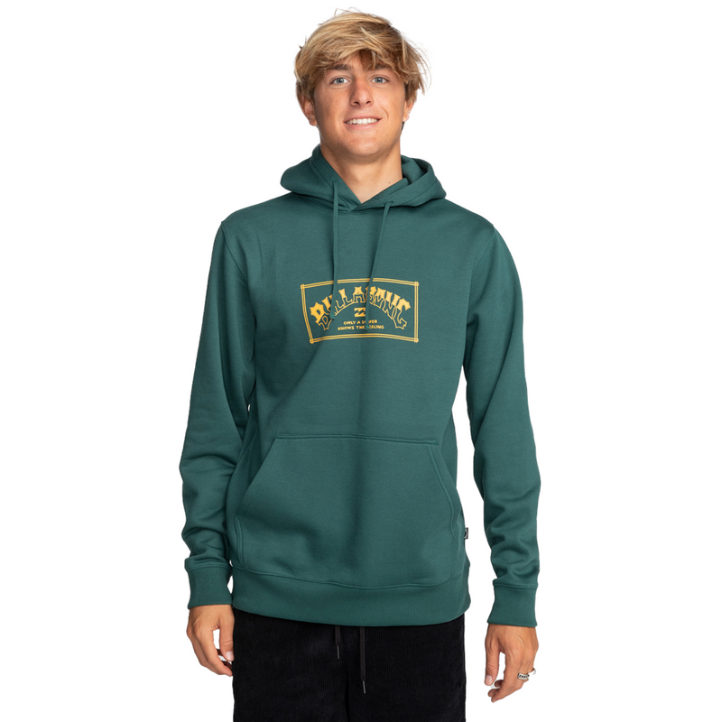 Load image into Gallery viewer, Billabong Arch Print Po Hoodie Deep Teal EBYSF00126-DTA
