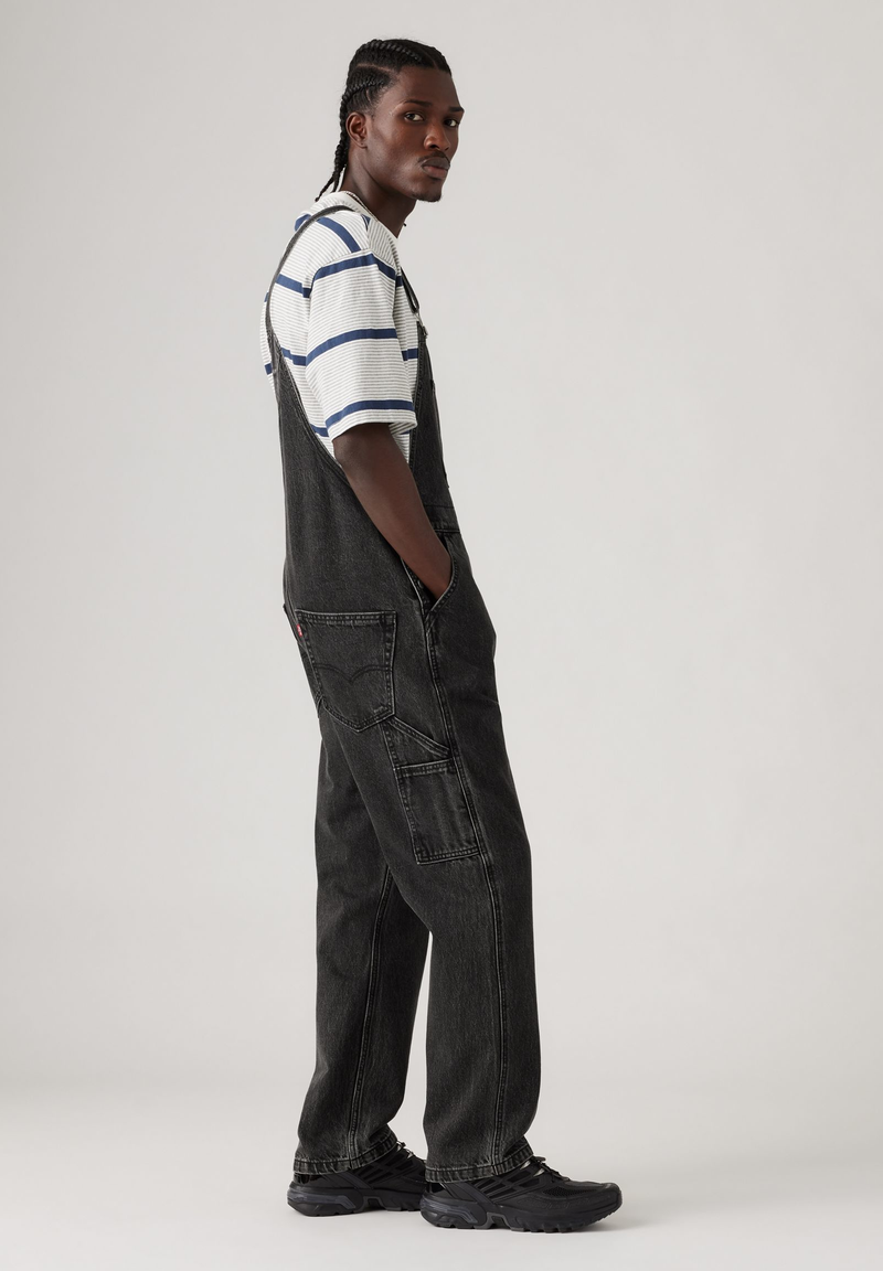 Load image into Gallery viewer, Levi&#39;s Mens&#39; Red Tab Overalls Darkly Wash 791070023
