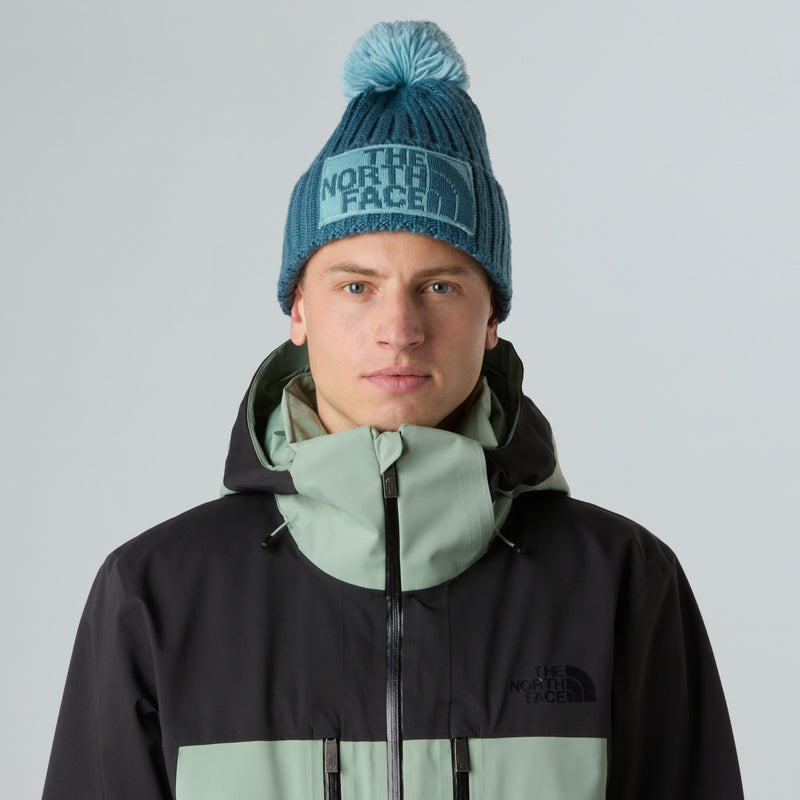 Load image into Gallery viewer, The North Face Unisex Heritage Ski Tuke Beanie Space/Blue Eclipse NF0A7WJOE31
