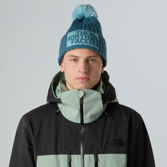 The North Face Unisex Heritage Ski Tuke Beanie Space/Blue Eclipse NF0A7WJOE31