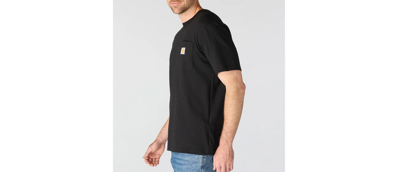 Load image into Gallery viewer, Carhartt Men's Irvine Relaxed 3D Logo T-Shirt Black 107319-N04
