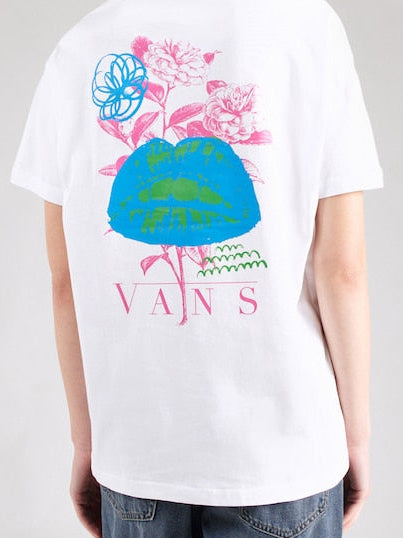 Load image into Gallery viewer, Vans Women&#39;s Talk Talk T-Shirt White VN000RDDWHT
