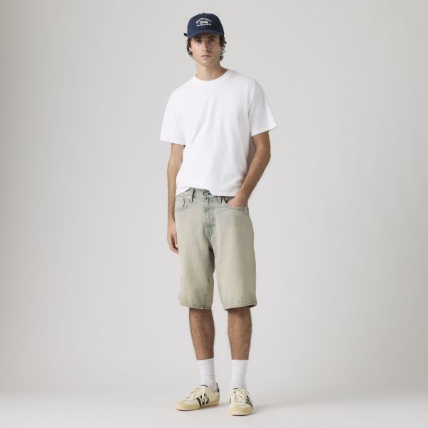 Load image into Gallery viewer, Levi's Men's 478™ Baggy Shorts Blue 001JM0013
