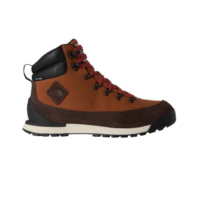 The North Face Men's Back-To-Berkeley IV Textile Waterproof Shoes Burnt Umber/Mars Dust NF0A8177DOY