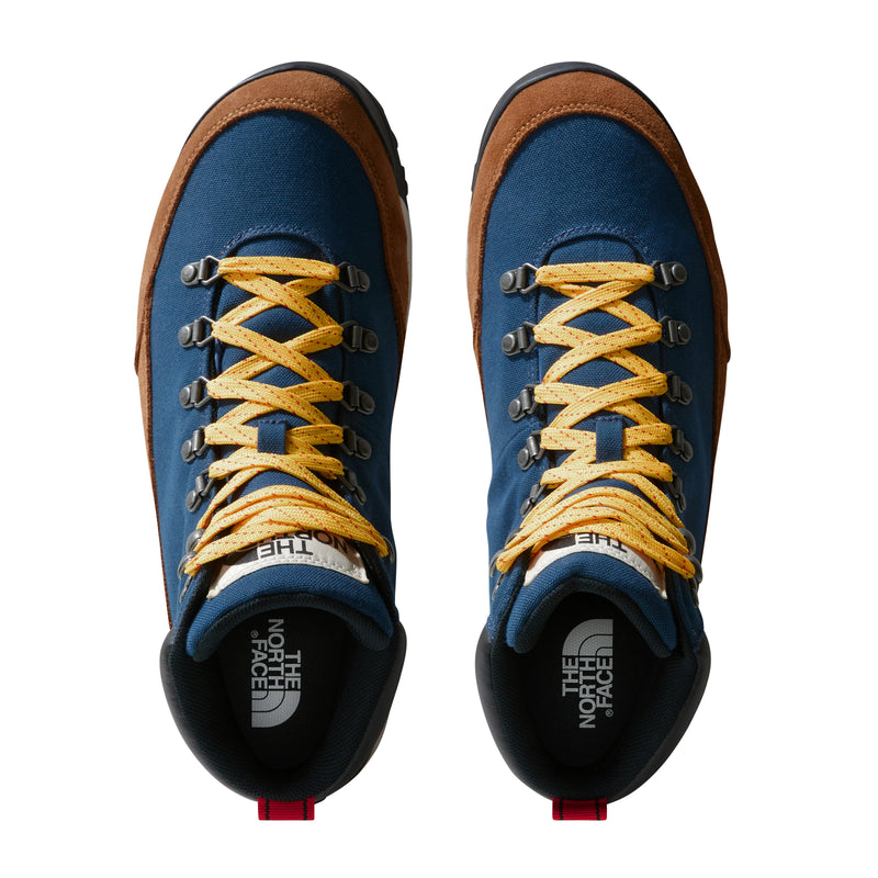 Load image into Gallery viewer, The North Face Men&#39;s Back-To-Berkeley IV Textile Waterproof Shoes Shady Blue/Monksrobebrn NF0A8177OIE
