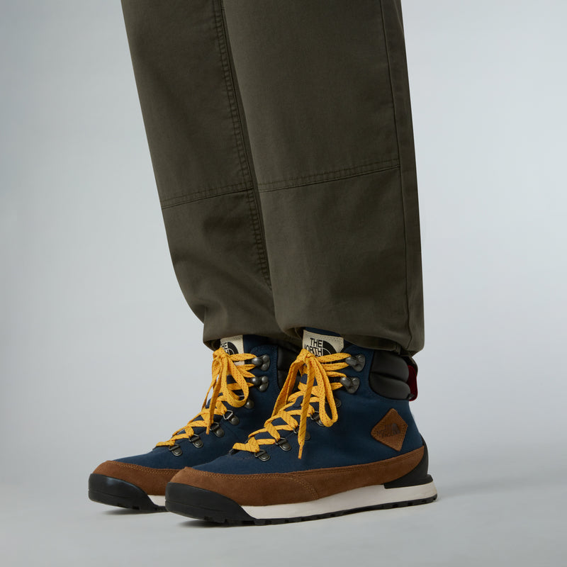 Load image into Gallery viewer, The North Face Men&#39;s Back-To-Berkeley IV Textile Waterproof Shoes Shady Blue/Monksrobebrn NF0A8177OIE

