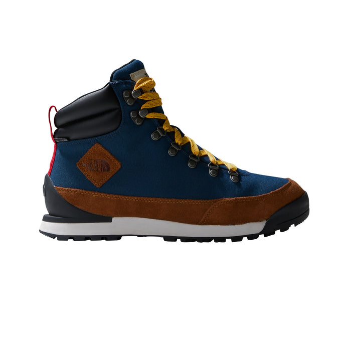 The North Face Men's Back-To-Berkeley IV Textile Waterproof Shoes Shady Blue/Monksrobebrn NF0A8177OIE
