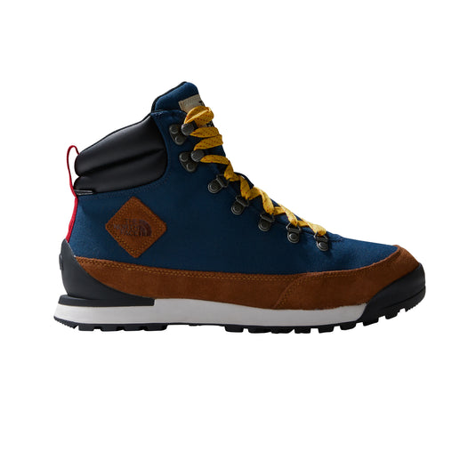 The North Face Men's Back-To-Berkeley IV Textile Waterproof Shoes Shady Blue/Monksrobebrn NF0A8177OIE