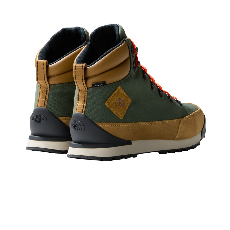 Load image into Gallery viewer, The North Face Men&#39;s Back-To-Berkeley IV Textile Waterproof Shoes Thyme/Utility Brown NF0A8177OIK
