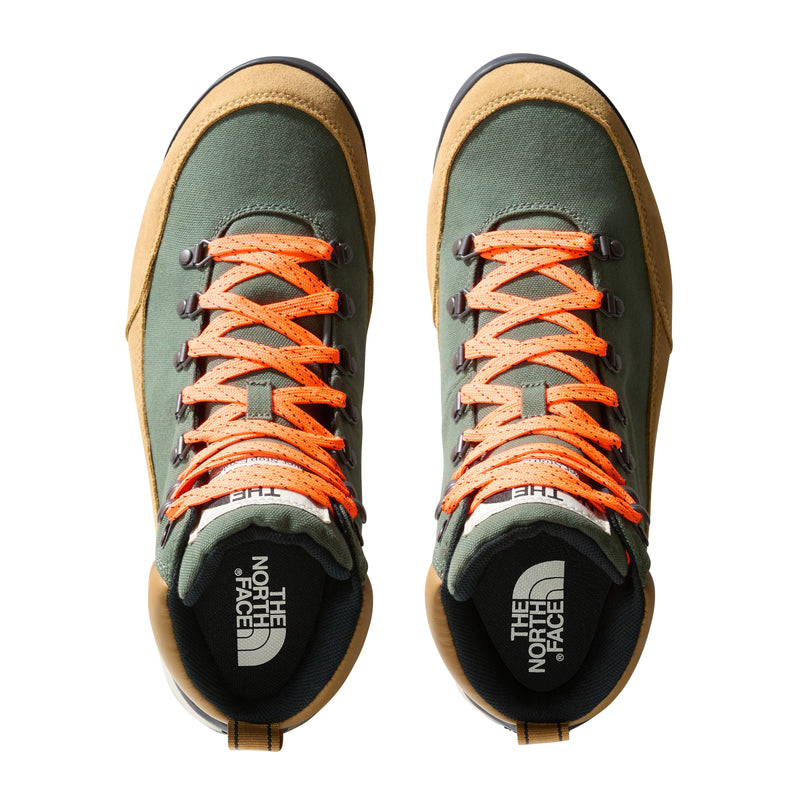 Load image into Gallery viewer, The North Face Men&#39;s Back-To-Berkeley IV Textile Waterproof Shoes Thyme/Utility Brown NF0A8177OIK
