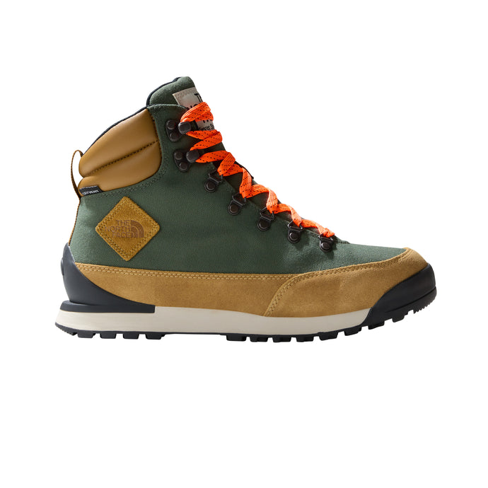 The North Face Men's Back-To-Berkeley IV Textile Waterproof Shoes Thyme/Utility Brown NF0A8177OIK